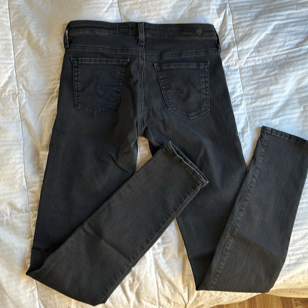 AG Jeans Black Skinny Legging, Size 26